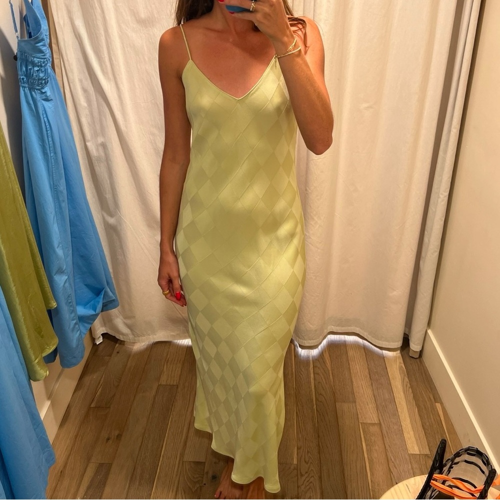 Pistola V Neck Slip Dress